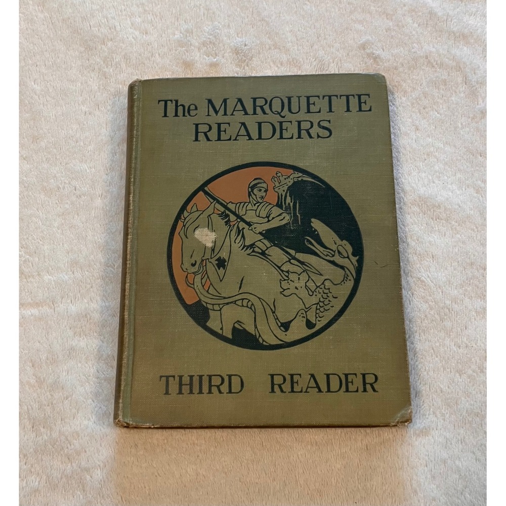 Macmillan The Marquette Readers Third Reader 1929 Vintage Book First Edition